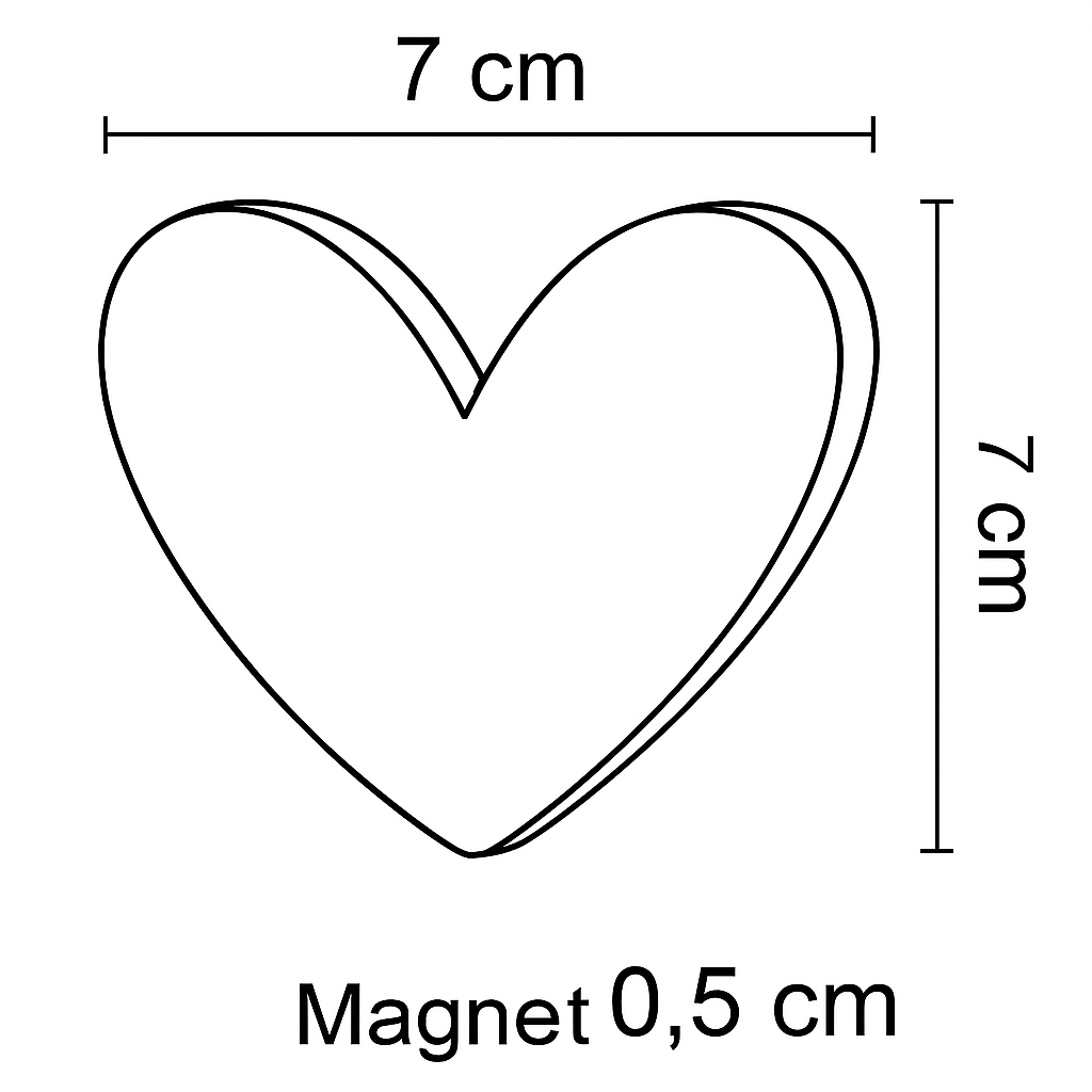 L'Amur d'Or (KİŞİYE ÖZEL EPOKSİ TASARIM MAGNET)