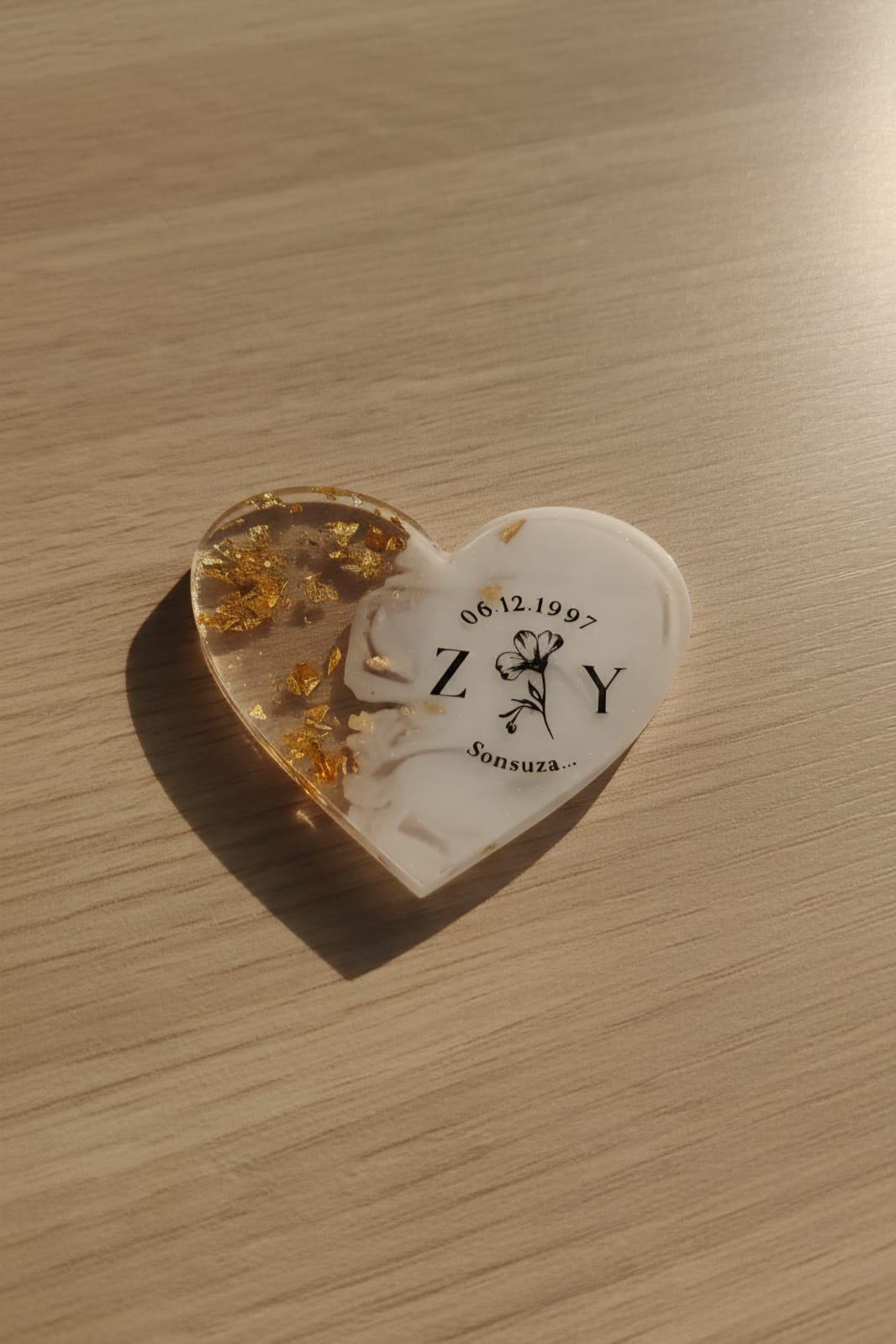 L'Amur d'Or (KİŞİYE ÖZEL EPOKSİ TASARIM MAGNET)