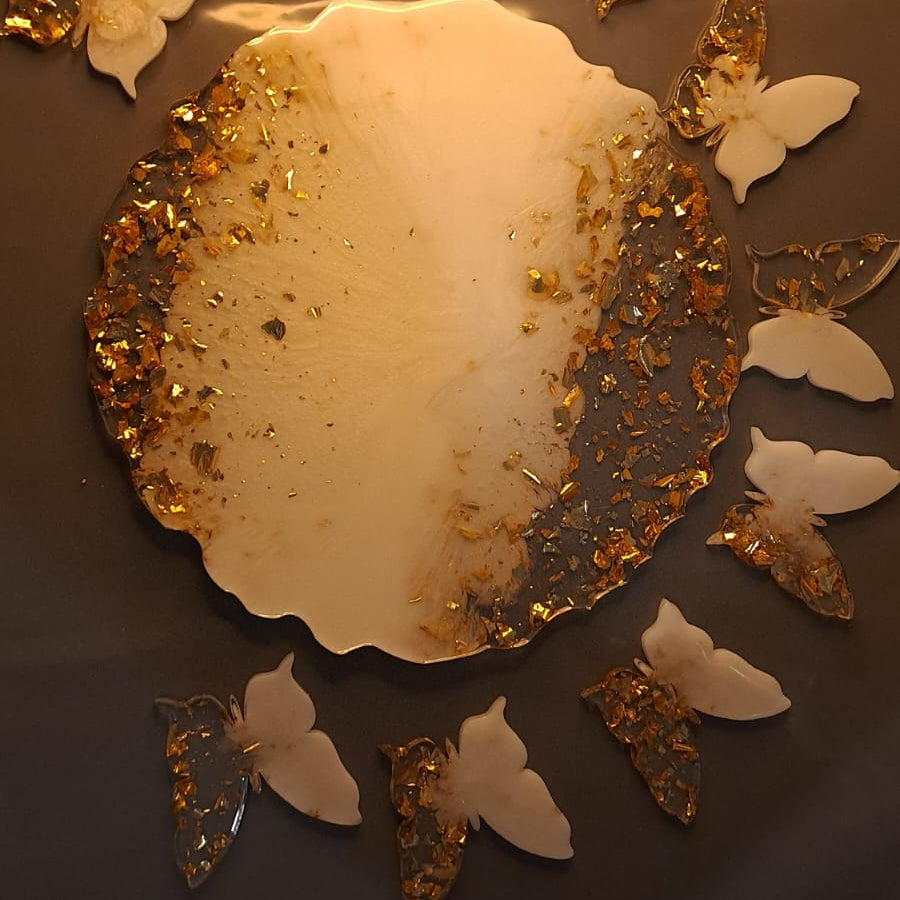 Eternal Glow (Epoksi Magnet ve Tepsi Seti)