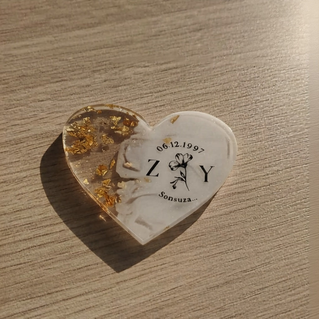 L'Amur d'Or (KİŞİYE ÖZEL EPOKSİ TASARIM MAGNET)