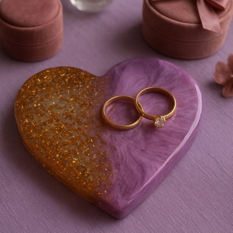 LOVE GLOW (KİŞİYE ÖZEL YÜZÜK TEPSİSİ)